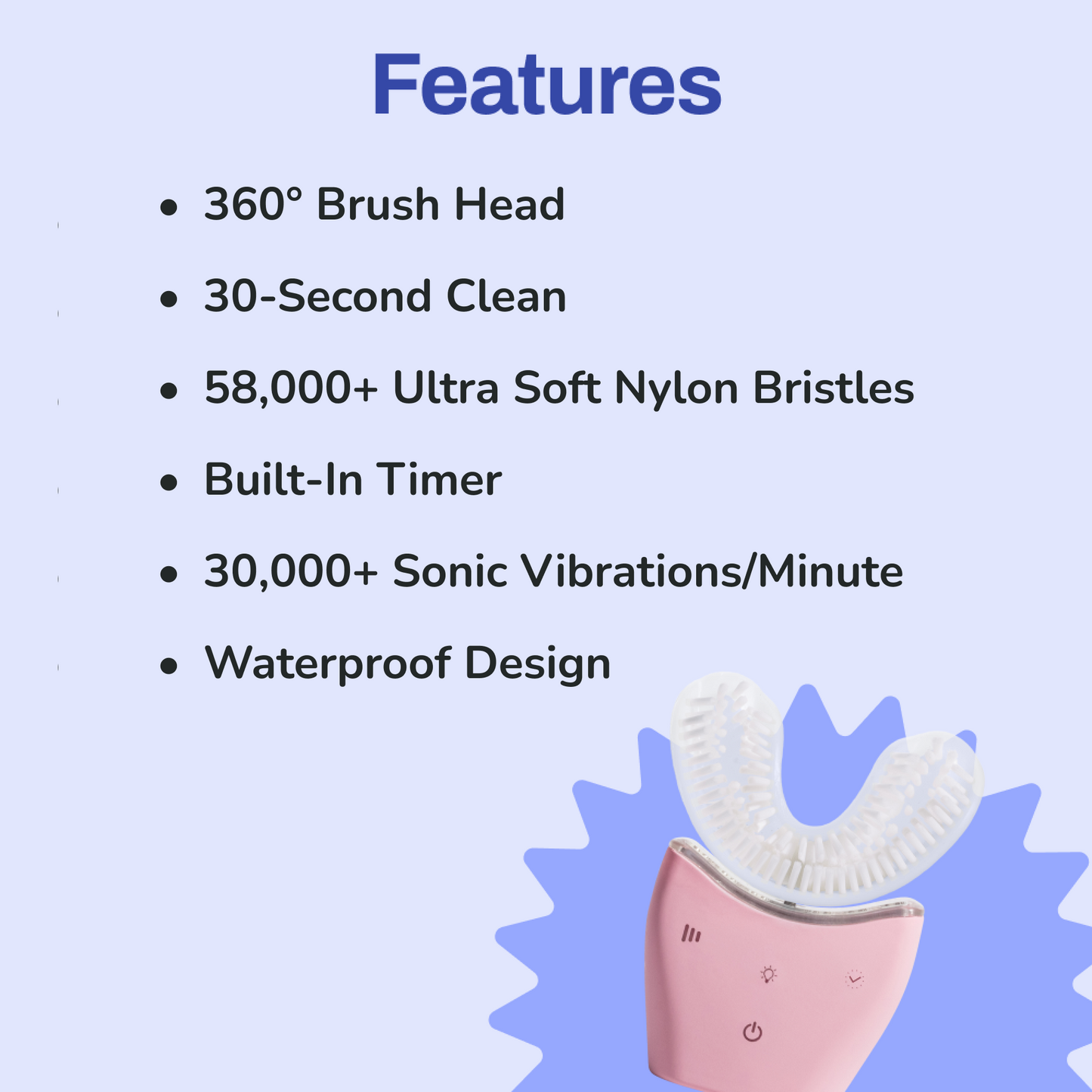 autobrush® Sonic Pro : Brosse à Dents Sonique Avancée pour Adultes