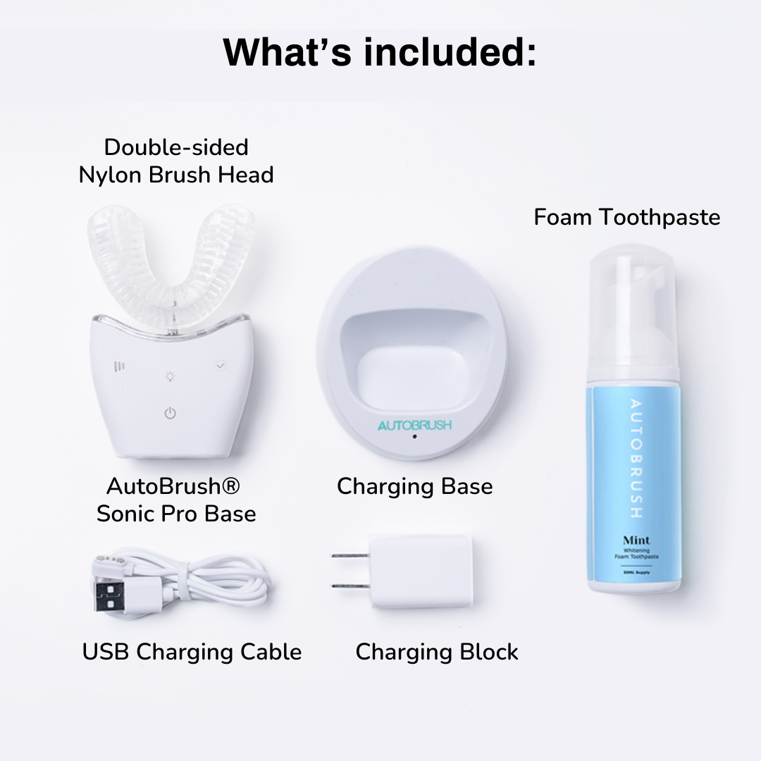 autobrush® Sonic Pro : Brosse à Dents Sonique Avancée pour Adultes