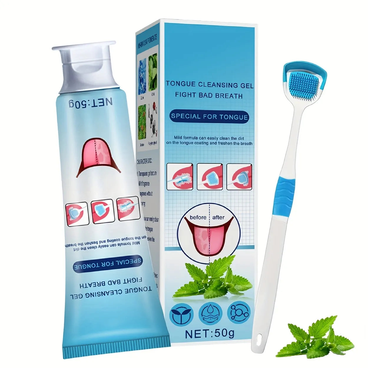 Tongue Cleaning Kit - Free - Dazz Smile